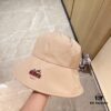692fb8a699f2d84055c8780b Hermès 2024 New Dome Waterproof Smooth Material Fisherman Hat with Dust Bag