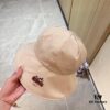 692fb8a799f2d84055c8780d Hermès 2024 New Dome Waterproof Smooth Material Fisherman Hat with Dust Bag
