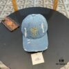 692fb8b699f2d84055c87822 HERMÈS Denim Baseball Cap, Classic H, Authentic Custom Mold Design, Premium Original Breathable Canvas Fabric with Top-Grade Original Steel Adjustable Buckle, Exquisite Craftsmanship, Stylish and Handsome, Exceptional Quality