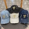 692fb8c399f2d84055c87836 HERMÈS Denim Baseball Cap, Classic H, Authentic Custom Molded Design, Premium Original Canvas Fabric with Top-Grade Steel Adjustable Buckle