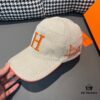 692fb90499f2d84055c87889 Box and cloth bag included, HERMÈS (Hermes) original order baseball cap, classic H design, genuine mold custom-made, authentic breathable canvas fabric + top-layer cowhide, original factory stainless steel adjustment buckle, exquisite craftsmanship, stylish and handsome with outstanding quality!