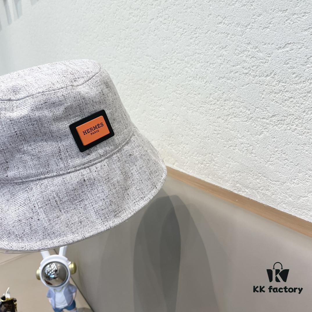 692fb92899f2d84055c878bf New Arrival HERMÈS (Hermes) 2024 Autumn Fisherman Hat for Men, Versatile Everyday Style, Perfect Streetwear Accessory