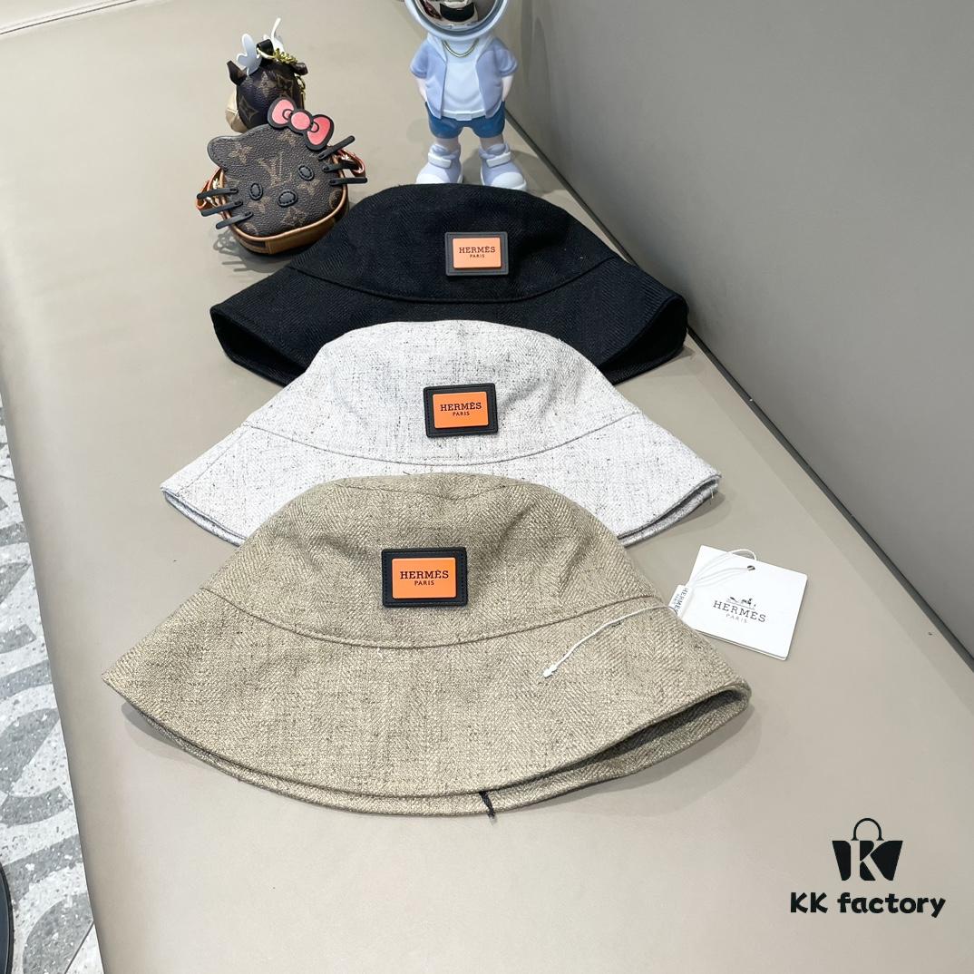 692fb92c99f2d84055c878c5 New Arrival HERMÈS (Hermes) 2024 Autumn Fisherman Hat for Men, Stylish and Versatile Everyday Streetwear Accessory