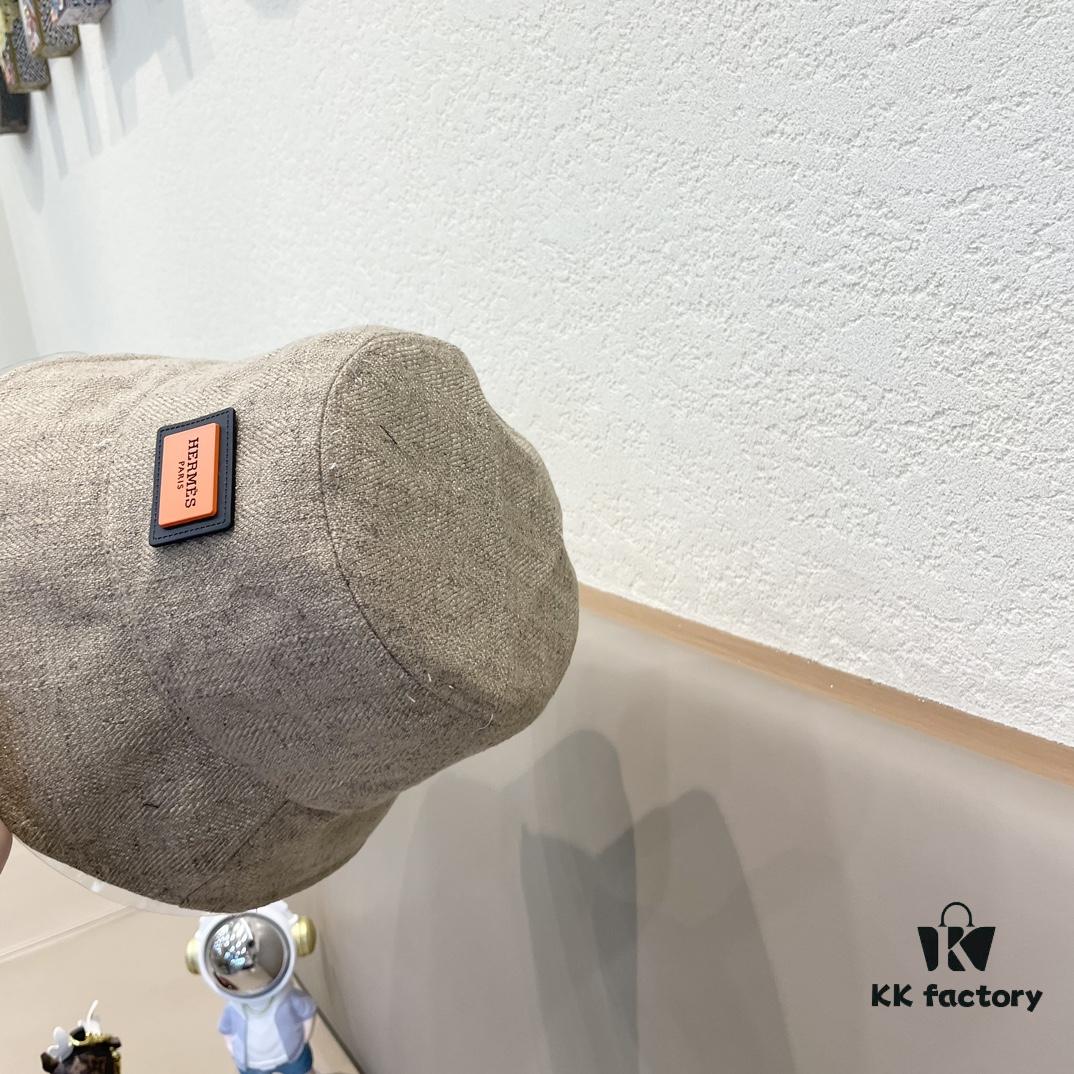 692fb92e99f2d84055c878c7 New Arrival HERMÈS (Hermes) 2024 Autumn Fisherman Hat for Men, Stylish and Versatile Everyday Streetwear Accessory