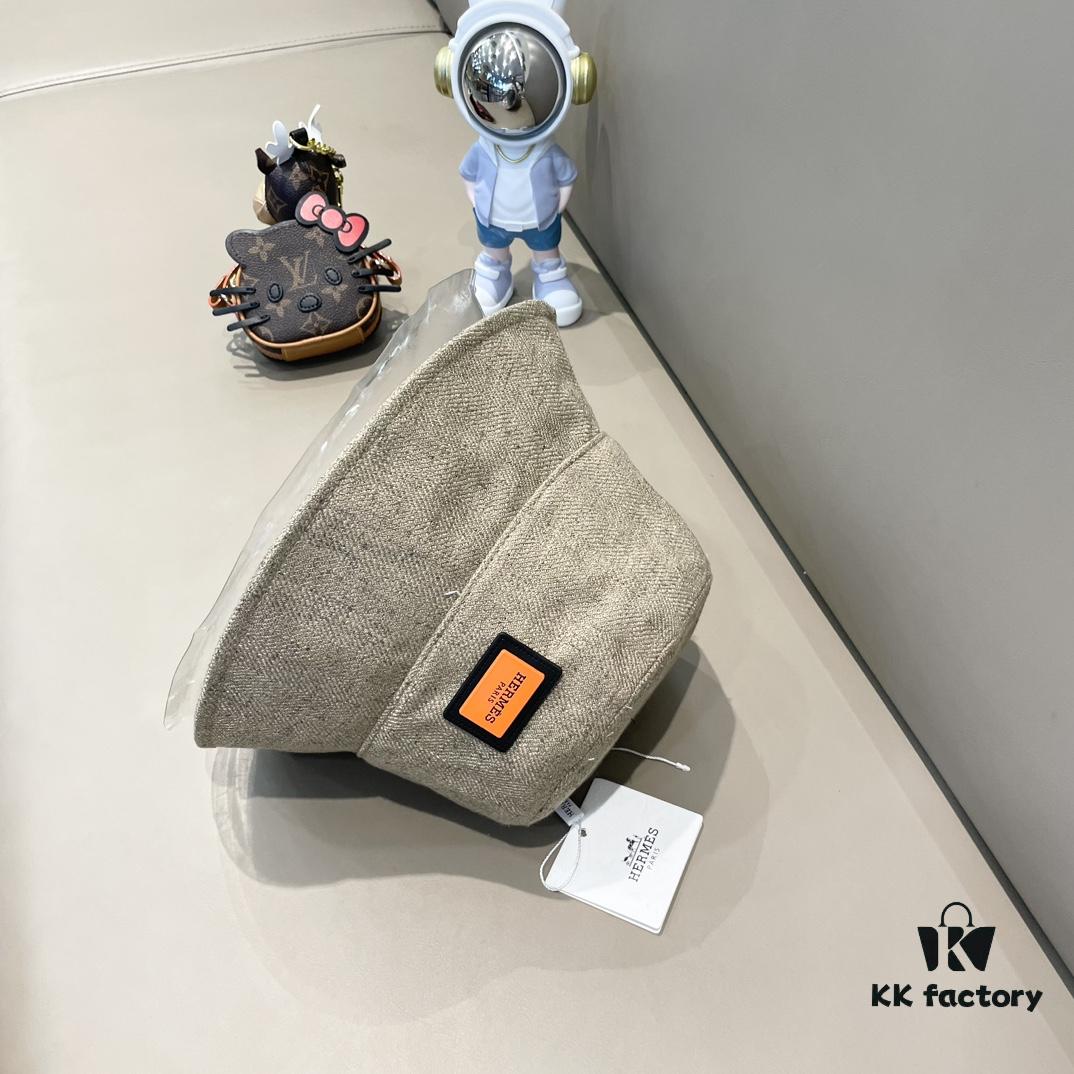 692fb92e99f2d84055c878c8 New Arrival HERMÈS (Hermes) 2024 Autumn Fisherman Hat for Men, Stylish and Versatile Everyday Streetwear Accessory