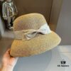 692fb94099f2d84055c878dd Hermes New Arrival Straw Hat, Made from Taiwanese Fine Straw, Simple and Elegant Aristocratic Style, Head Circumference 57cm