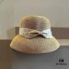 692fb94499f2d84055c878e0 Hermes New Arrival Straw Hat, Made from Taiwanese Fine Straw, Simple and Elegant Aristocratic Style, Head Circumference 57cm