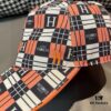 692fb94e99f2d84055c878e5 Box and cloth bag included, HERMÈS (Hermès) new original order baseball cap with H embroidered checkered design, genuine mold custom-made, original breathable canvas fabric with top-layer cowhide, authentic factory stainless steel adjustable buckle, exquisite craftsmanship, stylish and handsome, outstanding quality!