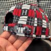 692fb96199f2d84055c878f2 Hermès New Original Order Baseball Cap, H Embroidered Plaid Design, Premium Canvas Fabric with Genuine Top Layer Leather, Original Factory Steel Adjuster, Comes with Box and Cloth Bag
