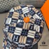 692fb96c99f2d84055c878fb Box and cloth bag included, HERMÈS (Hermès) new original order baseball cap with H embroidery checkered design, genuine mold custom-made, authentic breathable canvas fabric combined with top-layer cowhide, original factory stainless steel adjustable buckle, exquisite craftsmanship, stylish and handsome with outstanding quality!
