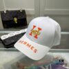 692fb98399f2d84055c87911 Hermes Limited Edition Embroidered Baseball Cap with Dust Bag, Official Website Original Lining, High Version, Breathable and Comfortable, Ultra-high Sun Protection, Elegant and Stylish