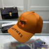 692fb98699f2d84055c87912 Hermes Limited Edition Embroidered Baseball Cap with Dust Bag, Official Website Original Lining, High Version, Breathable and Comfortable, Ultra-high Sun Protection, Elegant and Stylish