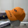 692fb98799f2d84055c87914 Hermes Limited Edition Embroidered Baseball Cap with Dust Bag, Official Website Original Lining, High Version, Breathable and Comfortable, Ultra-high Sun Protection, Elegant and Stylish