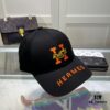 692fb98f99f2d84055c8791b Hermes Limited Edition Embroidered Baseball Cap with Dust Bag, Original Lining, High Version, Breathable and Comfortable, Ultra UV Protection, Elegant Socialite Style