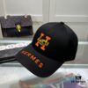 692fb99299f2d84055c8791f Hermes Limited Edition Embroidered Baseball Cap with Dust Bag, Original Lining, High Version, Breathable and Comfortable, Ultra UV Protection, Elegant Socialite Style