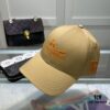692fb99699f2d84055c87923 Hermes Limited Edition Embroidered Baseball Cap with Dust Bag, Official Website Original Lining, High Version, Breathable and Comfortable, Ultra-high Sun Protection, Elegant and Stylish