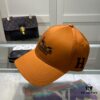 692fb99699f2d84055c87924 Hermes Limited Edition Embroidered Baseball Cap with Dust Bag, Official Website Original Lining, High Version, Breathable and Comfortable, Ultra-high Sun Protection, Elegant and Stylish