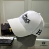 692fb99e99f2d84055c8792b Hermes Limited Edition Embroidered Baseball Cap with Dust Bag, Original Lining from Official Website, High-Quality and Breathable, UV Protection, Elegant Socialite Style