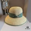 692fb9a999f2d84055c87935 Hermes New Arrival Straw Hat, Made from Taiwanese Fine Straw, Simple and Elegantly Stylish, Head Circumference 57cm