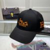 692fb9ad99f2d84055c87938 Hermes Limited Edition Embroidered Baseball Cap with Dust Bag, Original Lining from Official Website, High-Quality and Breathable, UV Protection, Elegant Socialite Style