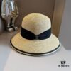 692fb9ba99f2d84055c87944 Hermes New Arrival Straw Hat, Made from Taiwanese Fine Straw, Simple and Elegant Aristocratic Style, Head Circumference 57cm