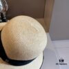 692fb9bd99f2d84055c87946 Hermes New Arrival Straw Hat, Made from Taiwanese Fine Straw, Simple and Elegant Aristocratic Style, Head Circumference 57cm