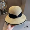 692fb9bf99f2d84055c87947 Hermes New Arrival Straw Hat, Made from Taiwanese Fine Straw, Simple and Elegant Aristocratic Style, Head Circumference 57cm