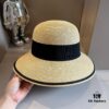 692fb9c299f2d84055c8794b Hermes New Arrival Straw Hat, Made from Taiwanese Fine Straw, Simple and Elegant Aristocratic Style, Head Circumference 57cm