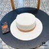 692fb9e199f2d84055c87968 Hermès New Belt-Style Straw Hat, Flat-Crown Fedora, Head Circumference 57cm
