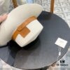 692fb9e399f2d84055c8796c Hermès New Belt-Style Straw Hat, Flat-Crown Fedora, Head Circumference 57cm