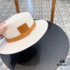 692fb9e799f2d84055c87973 Hermès New Belt-Style Straw Hat, Flat-Crown Fedora, Head Circumference 57cm