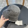 692fb9f199f2d84055c87983 Hermes 2024 Fall/Winter 6cm Small Brim, Americana Vintage Washed Distressed Denim Fisherman Hat