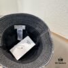 692fb9f799f2d84055c87989 Hermes 2024 Fall/Winter 6cm Small Brim, Americana Vintage Washed Distressed Denim Fisherman Hat