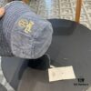 692fb9fd99f2d84055c87991 Hermes 2024 Fall/Winter 6cm Small Brim, American Vintage Washed Distressed Denim Fisherman Hat