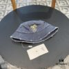 692fb9ff99f2d84055c87994 Hermès 2024 Fall/Winter 6cm Small Brim American Vintage Washed Distressed Denim Fisherman Hat
