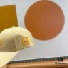 692fba1099f2d84055c879a9 New Arrival HERMÈS (Hermes) Latest Original Order Baseball Cap, Color-Blocked H, Authentic Mold Custom Made, Original Breathable Canvas Fabric with Factory Stainless Steel Adjustable Buckle, Exquisite Craftsmanship, Stylish and High Quality