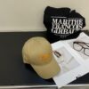 692fba6399f2d84055c87a04 New Arrival HERMÈS Latest Authentic-style Baseball Cap, Color-block H Design, Premium Canvas Material with Original Steel Adjustable Buckle, Exquisite Craftsmanship, Fashionable and Breathable