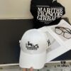 692fba6d99f2d84055c87a12 New Arrival HERMÈS (Hermes) Latest Style Original Single Baseball Cap, Color-Blocked H, Authentic Mold Custom-Made, Premium Breathable Canvas Fabric with Original Factory Stainless Steel Adjustable Buckle, Exquisite Craftsmanship, Stylish and Handsome, Outstanding Quality