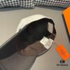 692fba7899f2d84055c87a1d Hermès Latest Original Design Baseball Cap, Color-Blocked H, Premium Canvas and Top Grain Leather, Authentic Molded Craftsmanship
