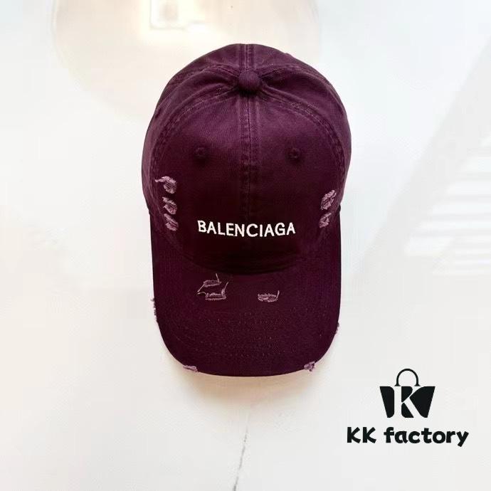 692fbac799f2d84055c87a73 Balenciaga New Arrival Distressed Washed Cotton Baseball Cap, Stylish Unisex Design