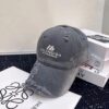 692fbae699f2d84055c87a9a Balenciaga New Arrival Distressed Washed Cotton Baseball Cap, Stylish Unisex Design