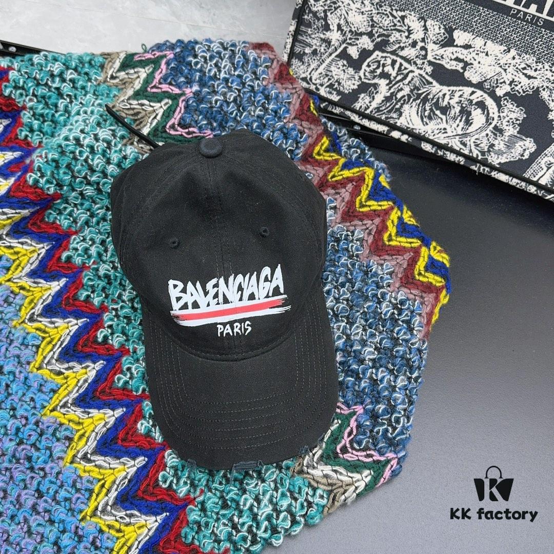 692fbaf399f2d84055c87aac Balenciaga New Washed Baseball Cap Unisex