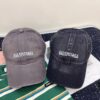 692fbb1c99f2d84055c87ade Balenciaga New Style Washed Cotton Baseball Cap, Fashionable and Unique Design
