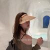 692fbb1e99f2d84055c87adf Balenciaga New Ethnic Style Sun Hat Woven Straw Cap