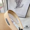 Balencia ~ New Arrival Straw Wide-Brimmed Open Top Hat
