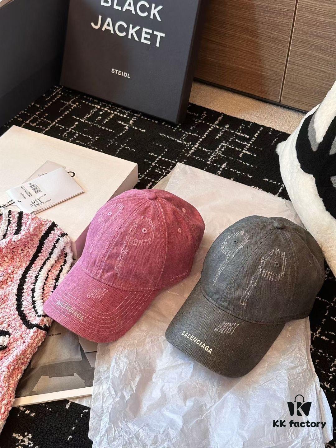 692fbb6799f2d84055c87b32 Vintage Distressed Baseball Cap by Balenciaga