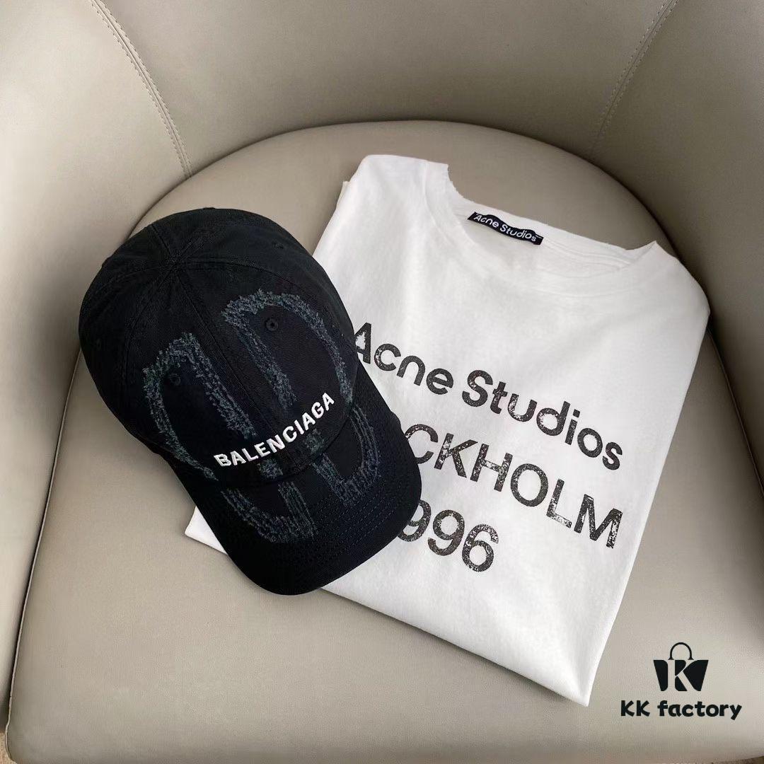 692fbbbb99f2d84055c87b82 BALENCIAGA Destroyed Baseball Cap