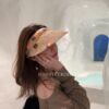 Balenciaga New Ethnic Style Sun Hat Straw Weaving Fedora