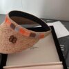 Balenciaga New Ethnic Style Sun Hat Straw Weaving Fedora