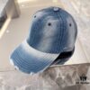 692fbc1a99f2d84055c87bcf BALENCIAGA 🆕 Spring New Arrival Stylish Baseball Cap, High-Quality Denim Fabric, Excellent Breathability, Suitable for All Seasons